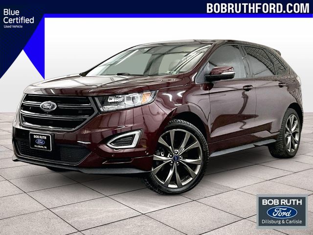 2018 Ford Edge Sport Red at Phil Fitts Ford