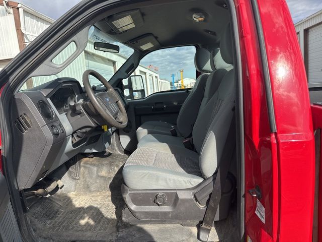 2011 Red Ford Super Duty F-250 SRW XL 4X4 Truck