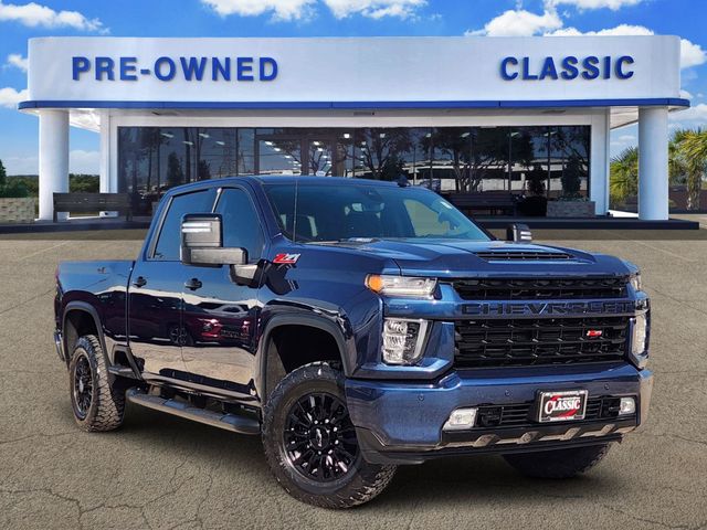 2021 Chevrolet Silverado 2500HD LTZ Blue at Wharton Ford