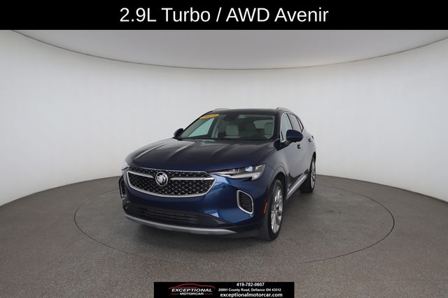 Sapphire Metallic 2023 Buick Envision SUV / Crossover All-Wheel Drive 9-Speed Automatic
