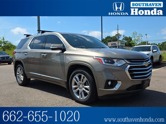 Stone Gray Metallic 2020 Chevrolet Traverse SUV / Crossover Four-Wheel Drive 9-Speed Automatic