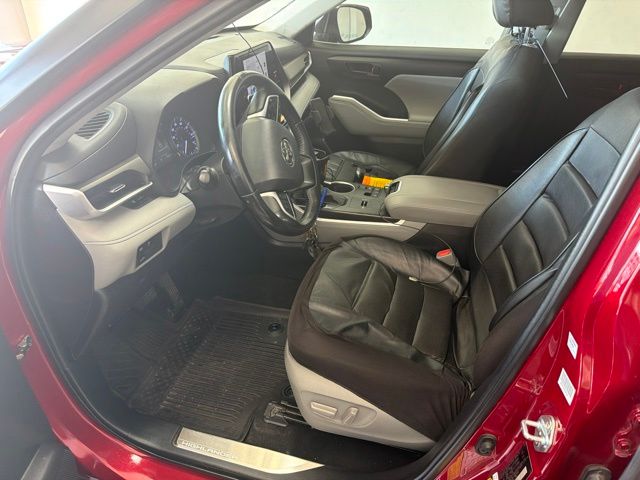 2023 Toyota Highlander LE Red at Bravo Nissan