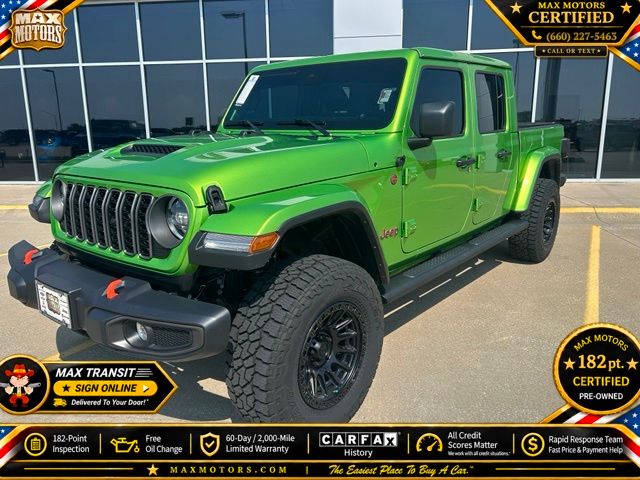 Mojito 2025 Jeep Gladiator Pickup Truck Four-Wheel Drive 8-Speed Automatic