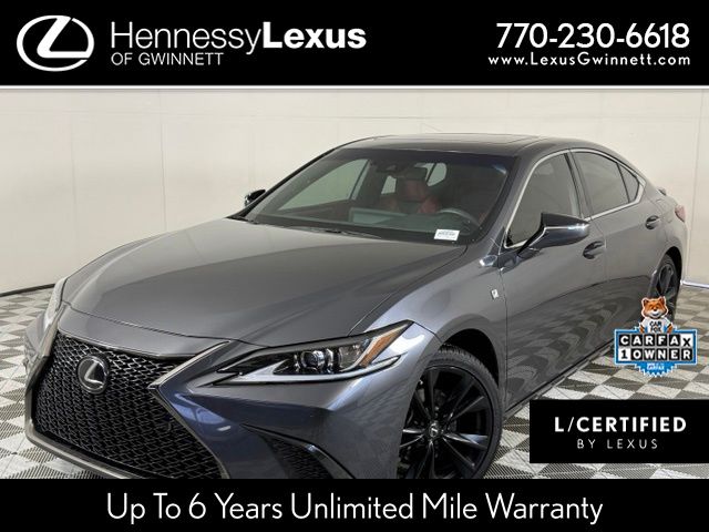 Cloudburst Gray 2024 Lexus ES Sedan 8-Speed Automatic