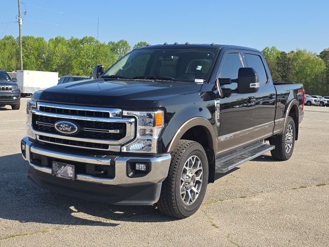 Black 2020 Ford F-250 Super Duty Lariat Crew Cab 4WD Pickup Truck Four-Wheel Drive Automatic