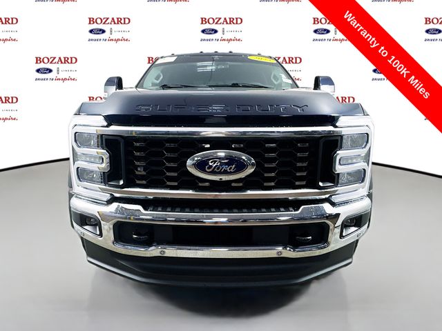 2023 Blue Metallic Ford Super Duty F-450 DRW Lariat DRW 4X4 Truck