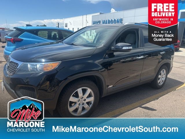 Ebony Black 2013 Kia Sorento LX AWD SUV / Crossover All-Wheel Drive 6-Speed Automatic