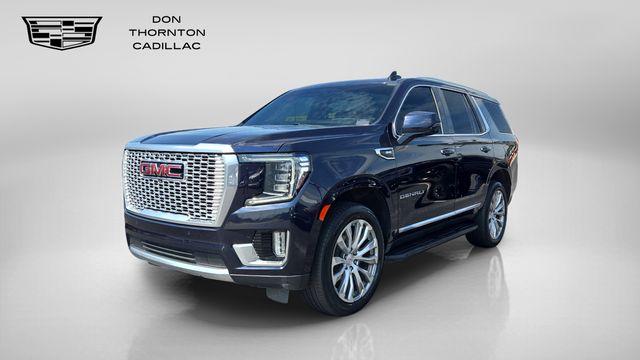 Midnight Blue Metallic 2022 GMC Yukon SUV / Crossover Four-Wheel Drive