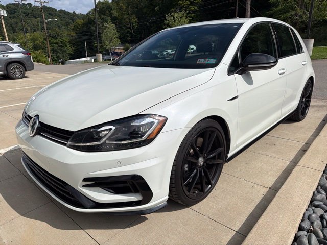 2019 Volkswagen Golf R DCC & Navigation 4Motion White at Sutliff Volkswagen