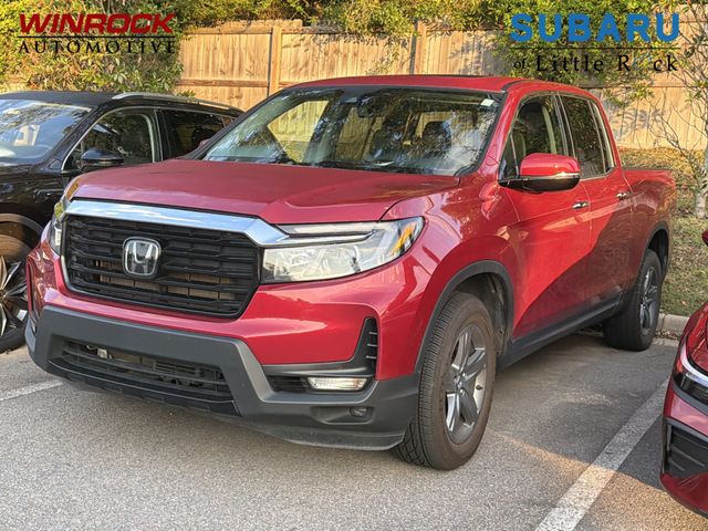 Radiant Red Metallic II 2023 Honda Ridgeline Pickup Truck All-Wheel Drive 9-Speed Automatic