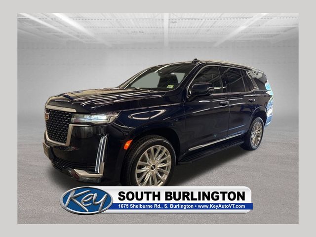 Dark Moon Blue Metallic 2024 Cadillac Escalade Premium Luxury 4WD SUV / Crossover Four-Wheel Drive Automatic