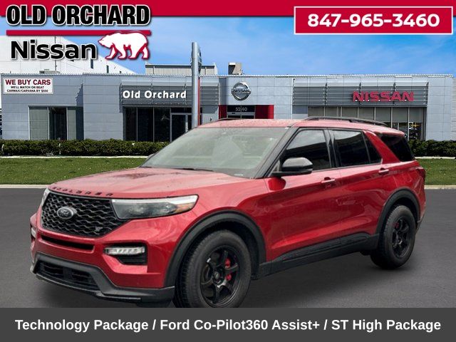 Red Metallic 2023 Ford Explorer ST AWD SUV / Crossover All-Wheel Drive Automatic
