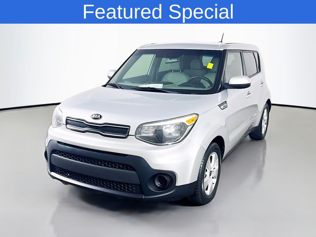 Bright Silver 2018 Kia Soul Base Wagon Front-Wheel Drive 6-Speed Automatic