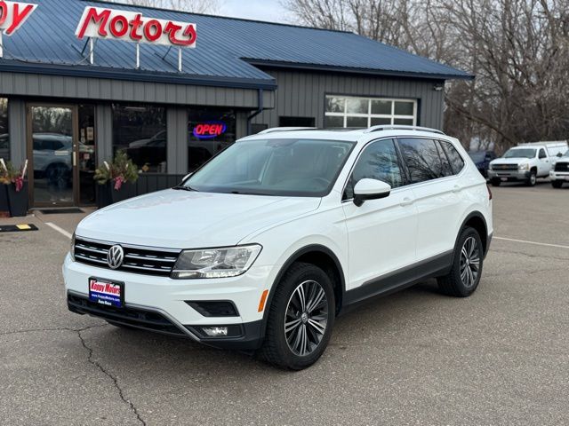 Pure White 2019 Volkswagen Tiguan SEL 4Motion SUV / Crossover All-Wheel Drive 8-Speed Automatic