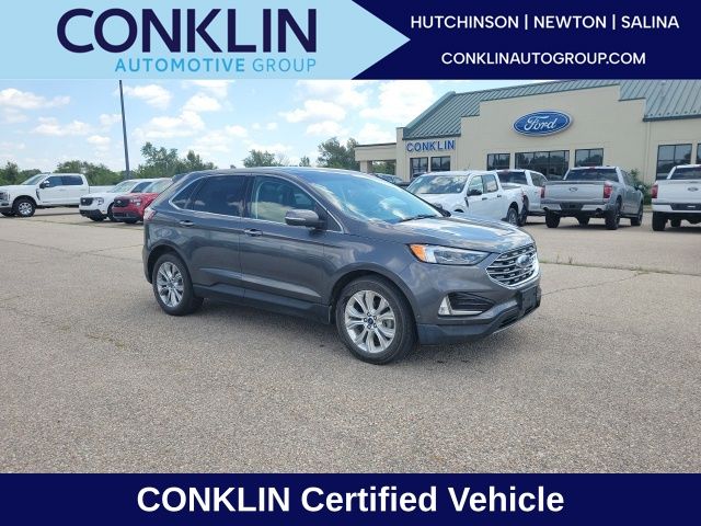 Gray (Magnetic) 2020 Ford Edge SUV / Crossover Front-Wheel Drive 8-Speed Automatic