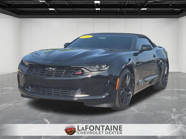 Black 2024 Chevrolet Camaro Convertible Rear-Wheel Drive Automatic