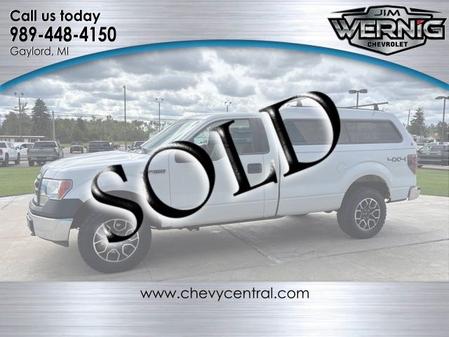 Oxford White 2013 Ford F-150 Pickup Truck Four-Wheel Drive 6-Speed Automatic
