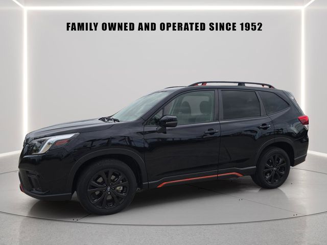 Crystal Black Silica 2024 Subaru Forester Sport Crossover AWD SUV / Crossover All-Wheel Drive Continuously Variable Transmission