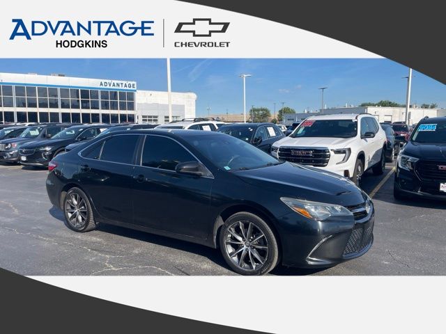 Attitude Black 2015 Toyota Camry Sedan Front-Wheel Drive Automatic