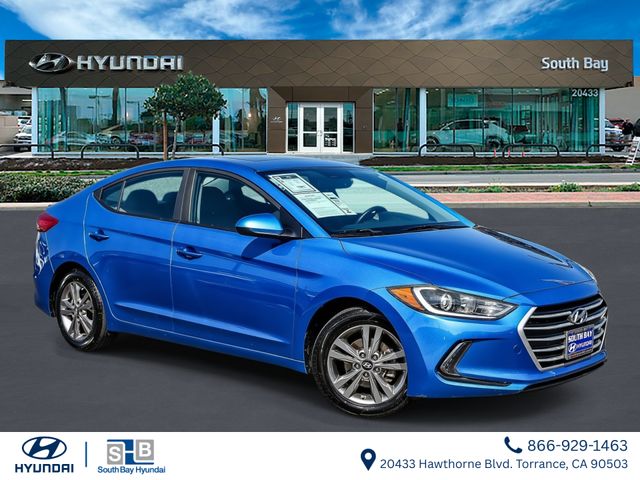 Electric Blue Metallic 2018 Hyundai Elantra Value Edition FWD Sedan Front-Wheel Drive 6-Speed Automatic