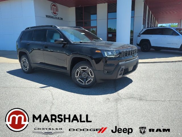 Diamond Black Crystal Pearlcoat 2026 Jeep Cherokee SUV / Crossover Four-Wheel Drive Continuously Variable Transmission