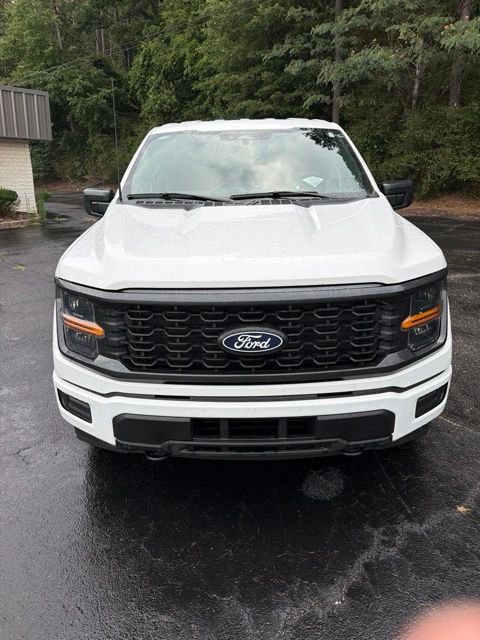 White Metallic 2025 Ford F-150 Pickup Truck Four-Wheel Drive Automatic