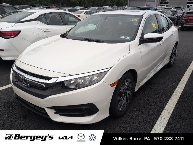 2018 Honda Civic Sedan Front-Wheel Drive Continuously Variable Transmission