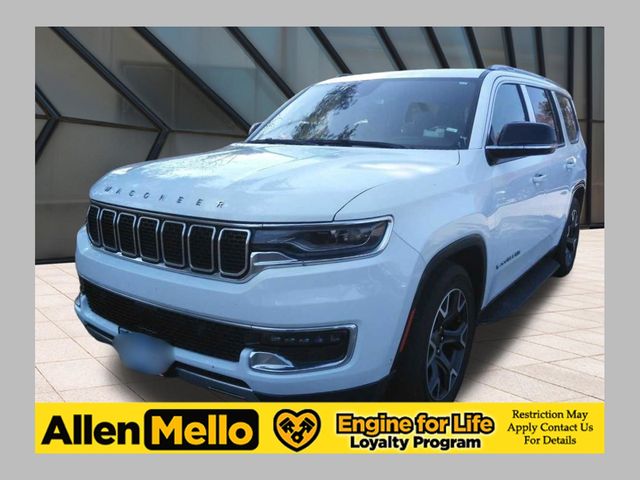 Bright White Clearcoat 2024 Jeep Wagoneer Series III 4WD SUV / Crossover Four-Wheel Drive 8-Speed Automatic