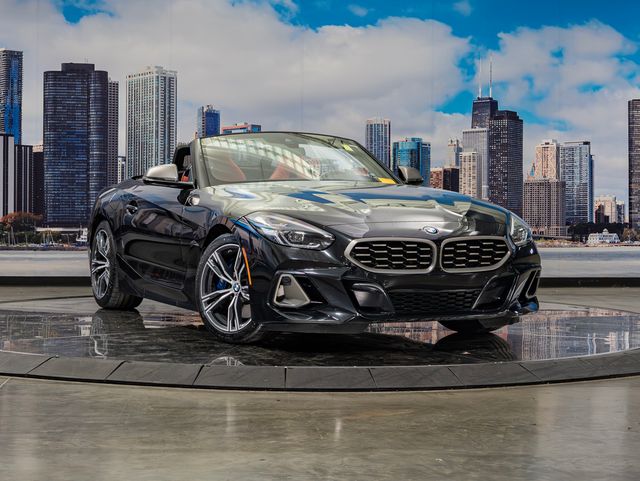Black Sapphire Metallic 2025 BMW Z4 M40i RWD Convertible Rear-Wheel Drive 8-Speed Automatic