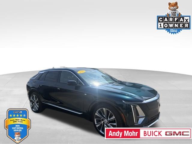 Emerald Lake Metallic 2025 Cadillac LYRIQ Luxury 3 AWD SUV / Crossover All-Wheel Drive 1-Speed Automatic