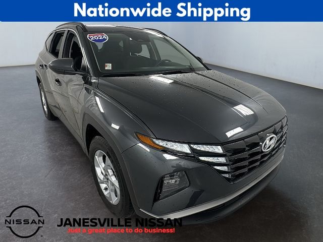 Dark Gray Metallic 2024 Hyundai Tucson SEL FWD SUV / Crossover Front-Wheel Drive 8-Speed Automatic