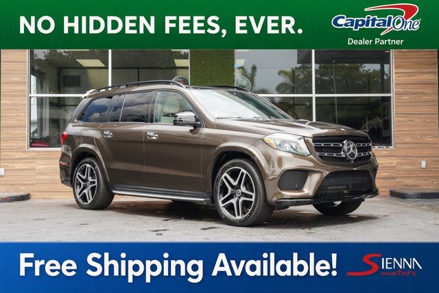 Brown 2017 Mercedes-Benz GLS SUV / Crossover All-Wheel Drive Automatic