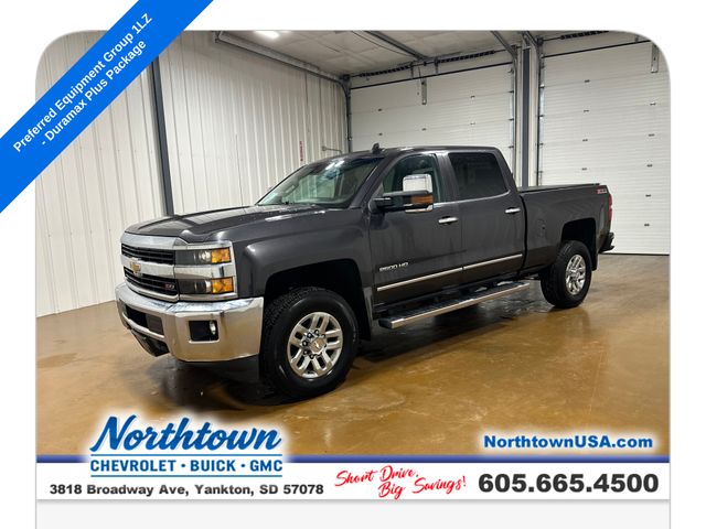 Gray (Tungsten Metallic) 2016 Chevrolet Silverado 2500HD Pickup Truck Four-Wheel Drive 6-Speed Automatic