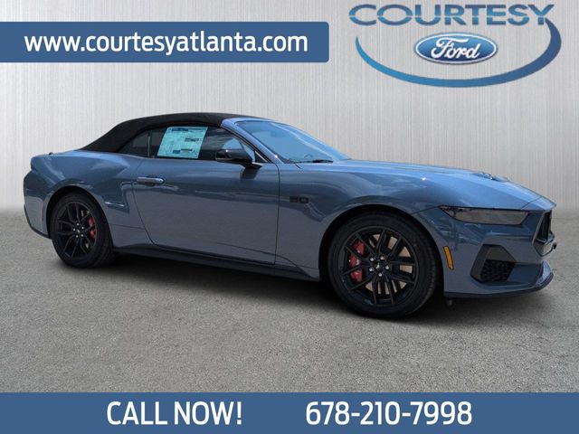 Vapor Blue Metallic 2026 Ford Mustang Convertible Rear-Wheel Drive Automatic