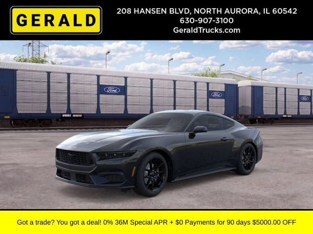 Shadow Black 2026 Ford Mustang Coupe Automatic
