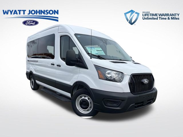 Oxford White 2026 Ford Transit Passenger Van Rear-Wheel Drive 