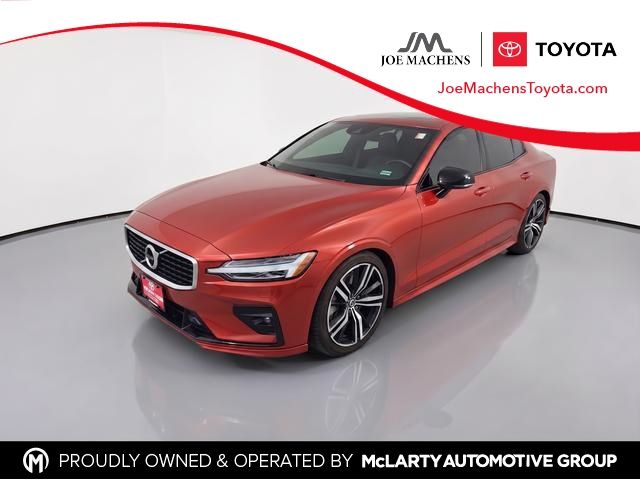 Fusion Red Metallic 2019 Volvo S60 T6 R-Design AWD Sedan All-Wheel Drive Automatic