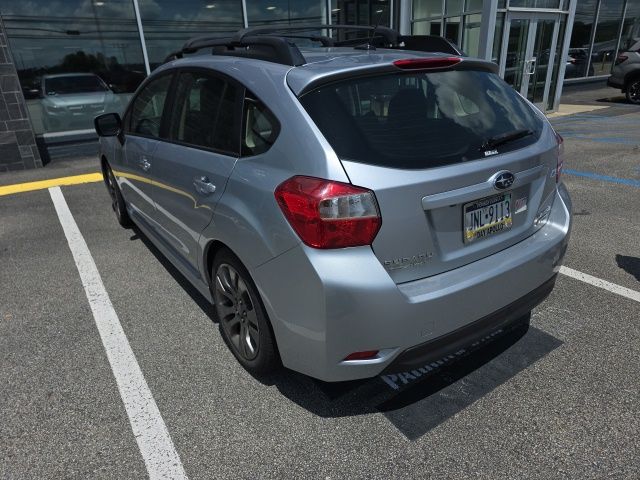 Ice Silver Metallic 2014 Subaru Impreza Hatchback All-Wheel Drive Continuously Variable Transmission