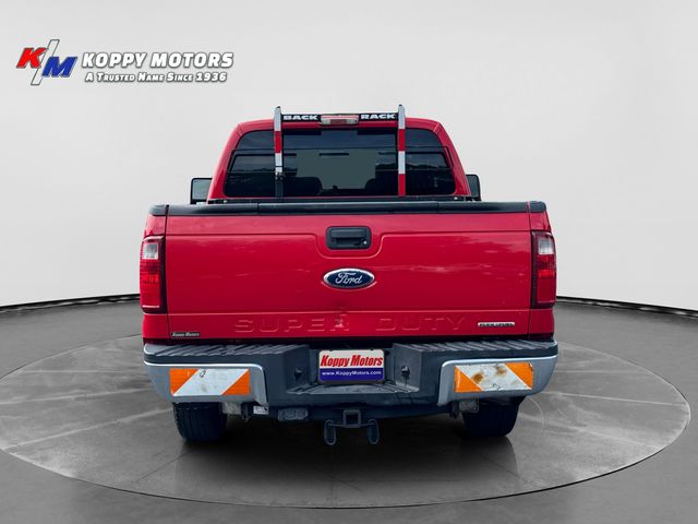 2012 Ford F250SD XLT - Vermillion Red exterior view 4