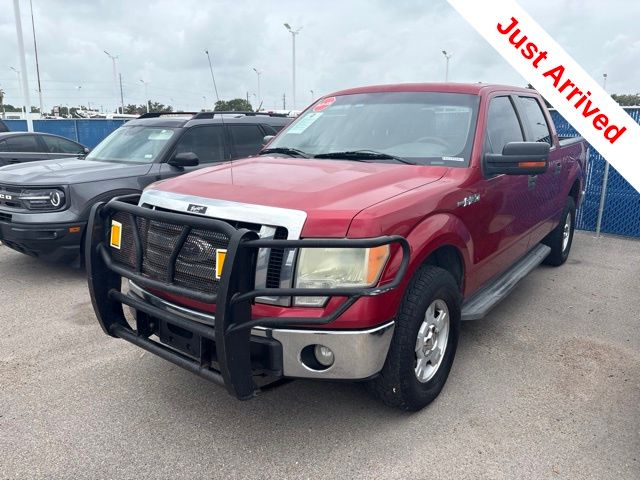 Red Candy Metallic Tinted Clearcoat 2010 Ford F-150 Pickup Truck Four-Wheel Drive 6-Speed Automatic