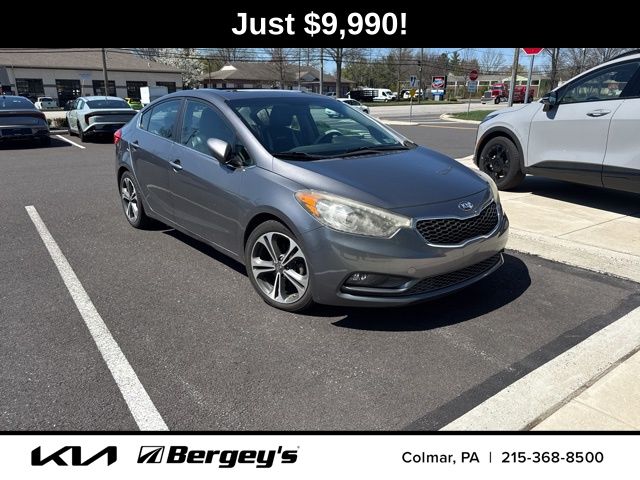 Gray (Graphite Steel) 2015 Kia Forte EX Sedan Front-Wheel Drive 6-Speed Automatic