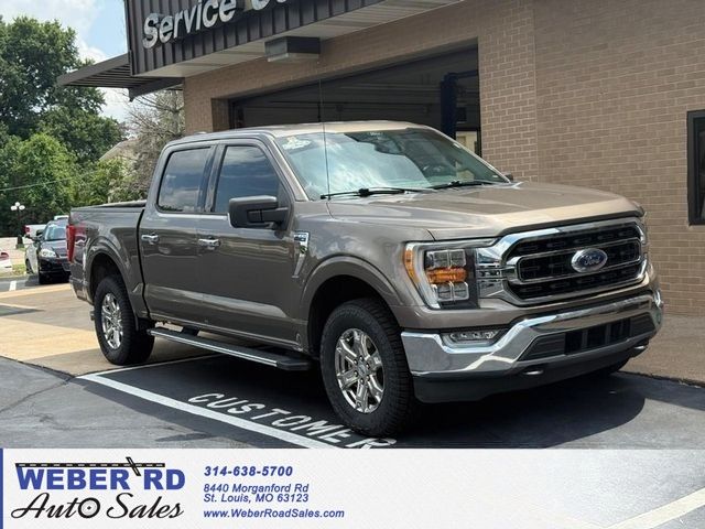 Stone Gray Metallic 2021 Ford F-150 Pickup Truck Four-Wheel Drive Automatic