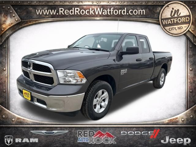 Gray (Granite Crystal Metallic Clearcoat) 2024 RAM 1500 Classic SLT Quad Cab 4WD Pickup Truck Four-Wheel Drive 8-Speed Automatic