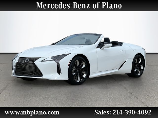 Ultra White 2024 Lexus LC 500 Convertible RWD Convertible Rear-Wheel Drive Automatic