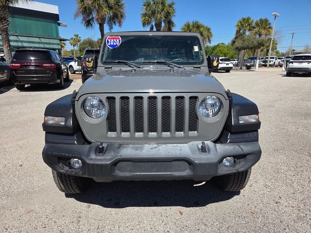 Certified Used 2020 Gray Jeep Unlimited Sport S image 19