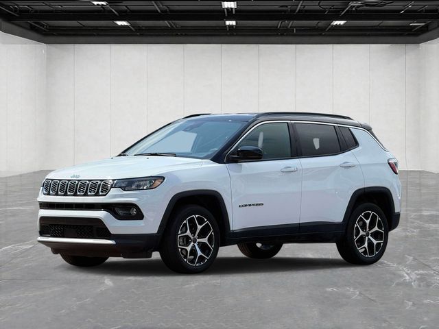 Bright White Clearcoat 2025 Jeep Compass SUV / Crossover Four-Wheel Drive 8-Speed Automatic