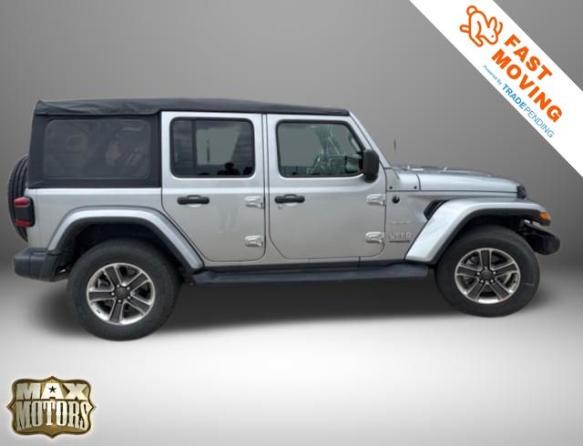 Billet Silver Metallic Clearcoat 2019 Jeep Wrangler Unlimited Sahara 4WD SUV / Crossover Four-Wheel Drive 8-Speed Automatic