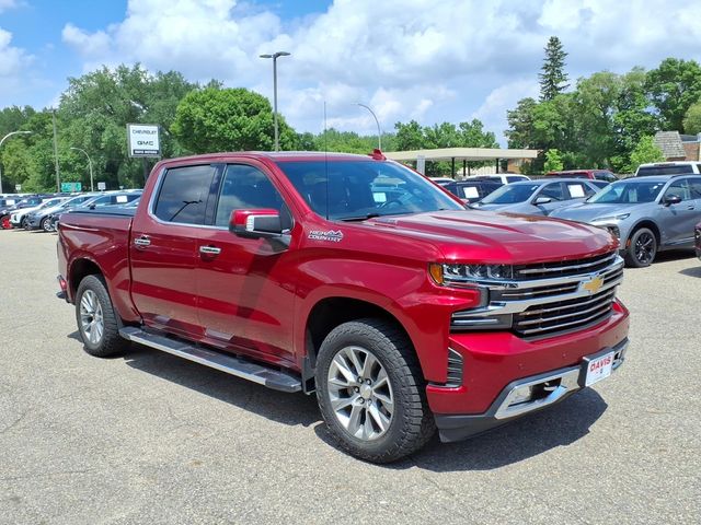 Cajun Red Tintcoat 2020 Chevrolet Silverado 1500 Pickup Truck Four-Wheel Drive Automatic