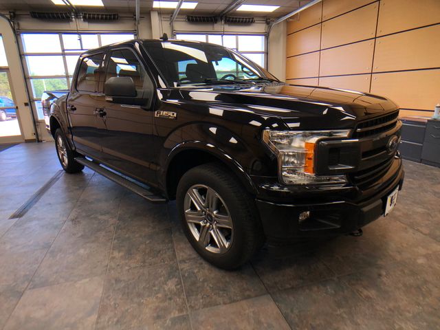 Black Metallic 2019 Ford F-150 XLT SuperCrew 4WD Pickup Truck Four-Wheel Drive Automatic