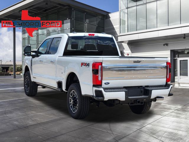 2024 Star White Metallic Tri-Coat Ford Super Duty F-350 SRW Platinum 4X4 Truck